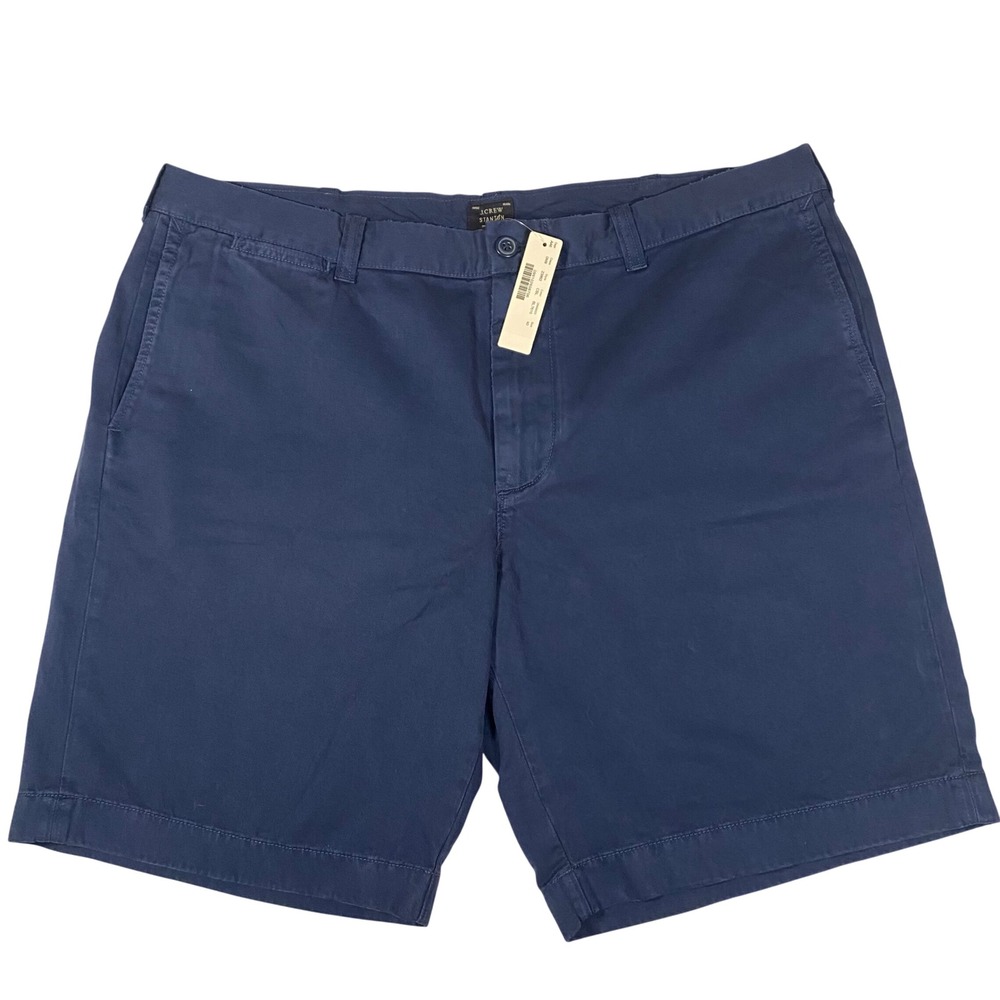 J.‎ Crew 9" Navy Blue Stanton Broken-In Chino Shorts Size 40 NWT